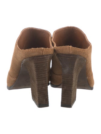 Donald Pliner Suede Mules