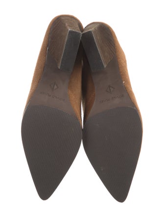 Donald Pliner Suede Mules