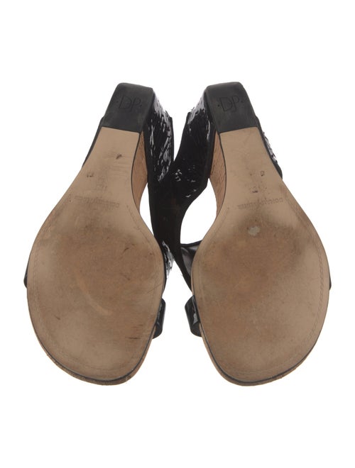 Donald Pliner Patent Leather Slides