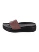 Donald Pliner Leather Slides