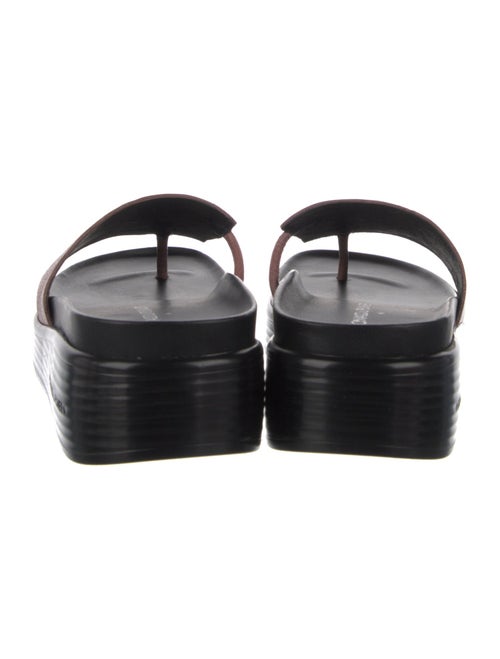 Donald Pliner Leather Slides