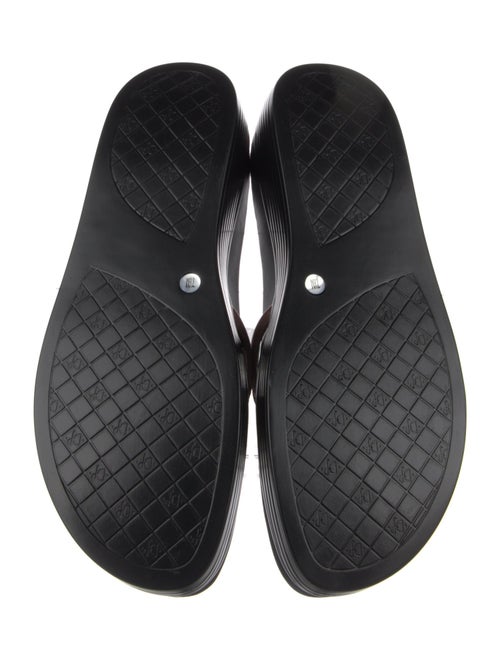 Donald Pliner Leather Slides