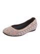 Donald Pliner Leather Patterned Ballet Flats