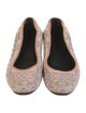 Donald Pliner Leather Patterned Ballet Flats