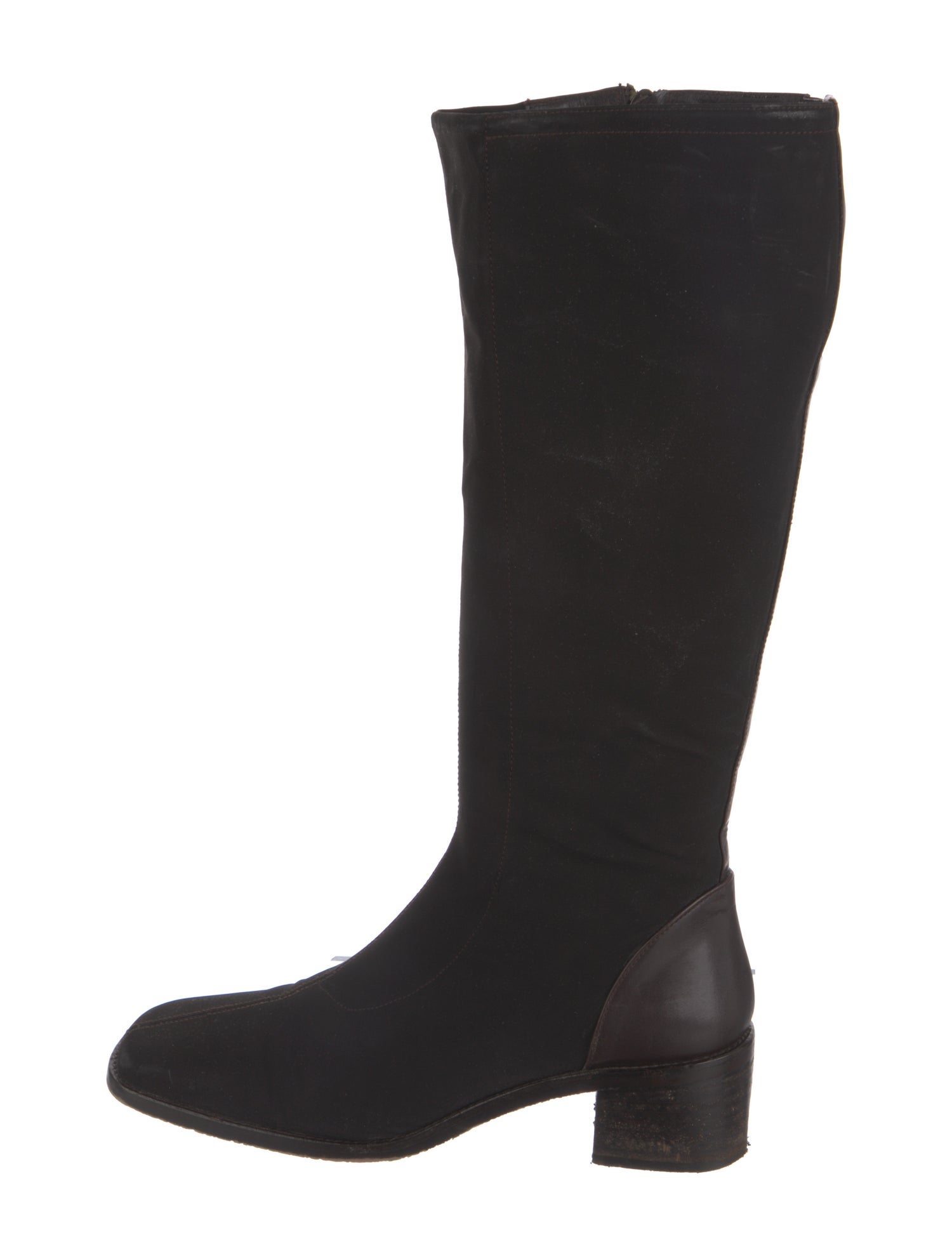 Donald Pliner Nylon Riding Boots