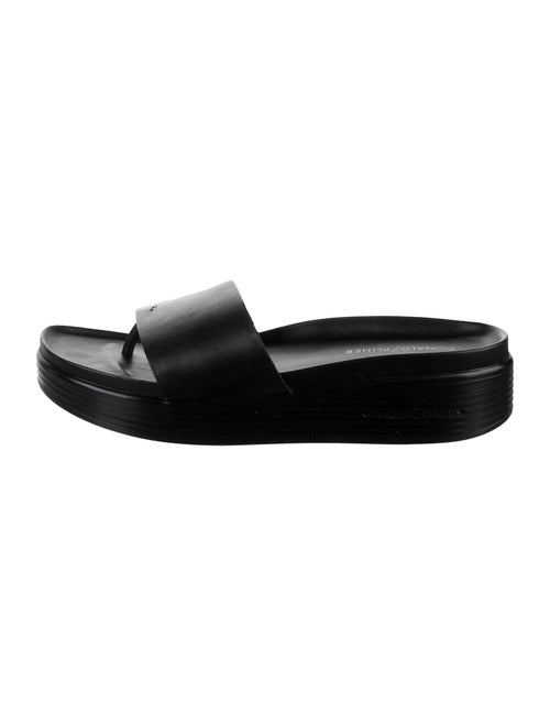 Donald Pliner Leather Slides