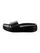 Donald Pliner Leather Slides