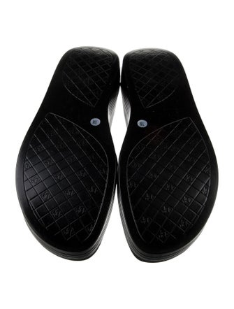 Donald Pliner Leather Slides