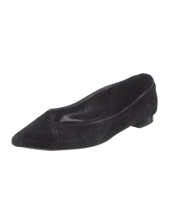 Donald Pliner Suede Flats