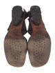 Donald Pliner Leather T-Strap Sandals