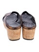 Donald Pliner Leather Slides