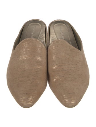 Donald Pliner Suede Mules