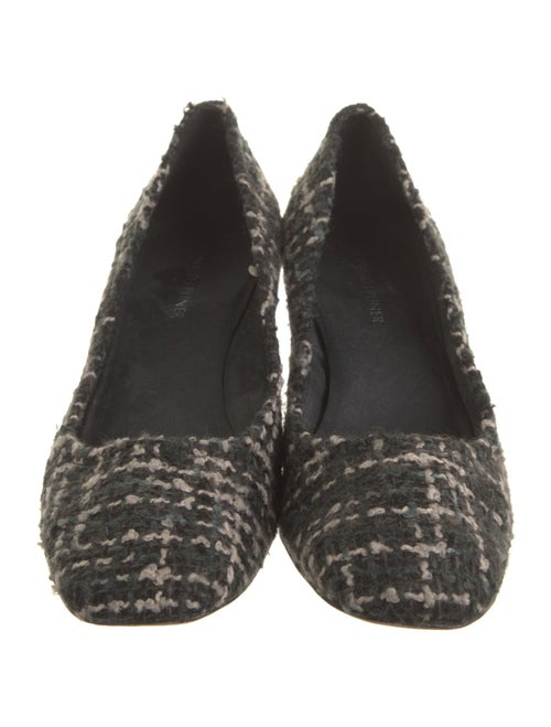 Donald Pliner Tweed Pattern Pumps