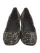 Donald Pliner Tweed Pattern Pumps