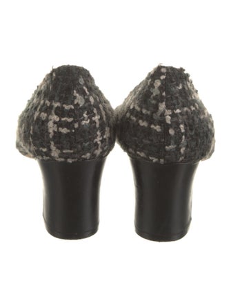 Donald Pliner Tweed Pattern Pumps