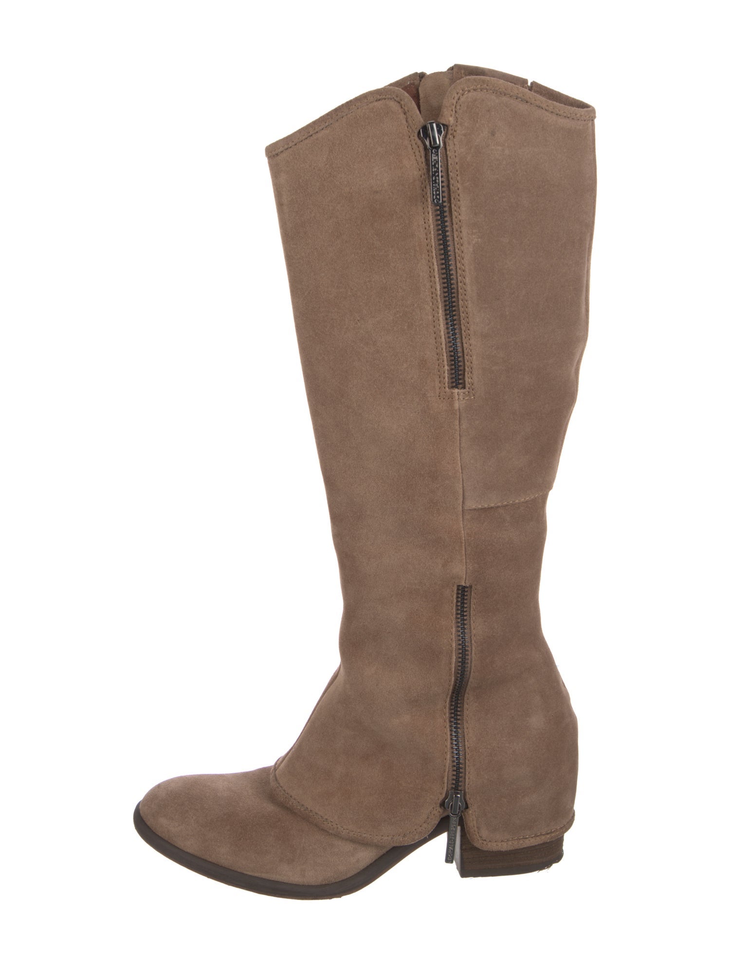 Donald Pliner Suede Riding Boots