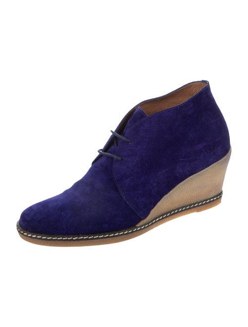 Donald Pliner Suede Whipstitch Trim Mules