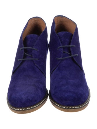 Donald Pliner Suede Whipstitch Trim Mules
