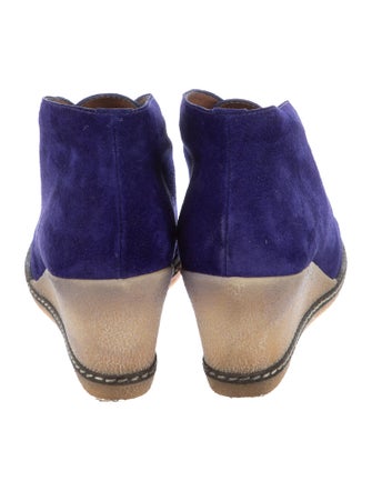Donald Pliner Suede Whipstitch Trim Mules