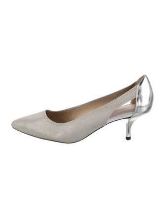 Donald Pliner Cutout Accent Pumps