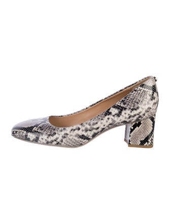 Donald Pliner Snakeskin Animal Print Pumps