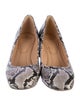 Donald Pliner Snakeskin Animal Print Pumps