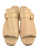 Donald Pliner Leather Slides