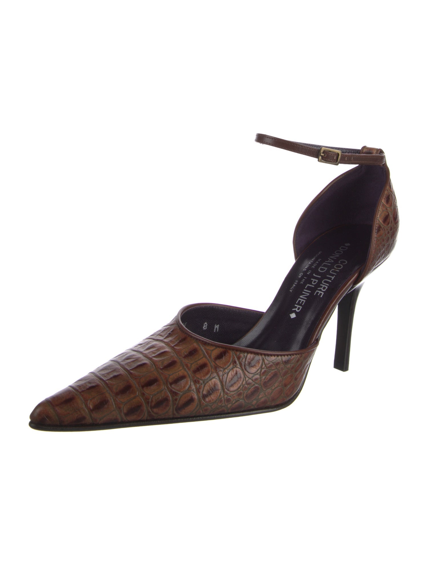 Donald Pliner Leather D'Orsay Pumps