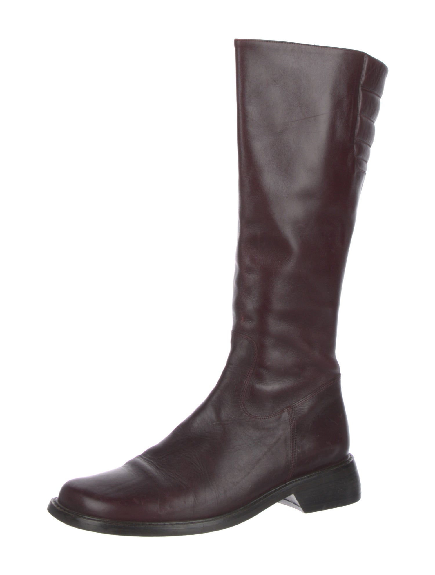 Donald Pliner Leather Riding Boots