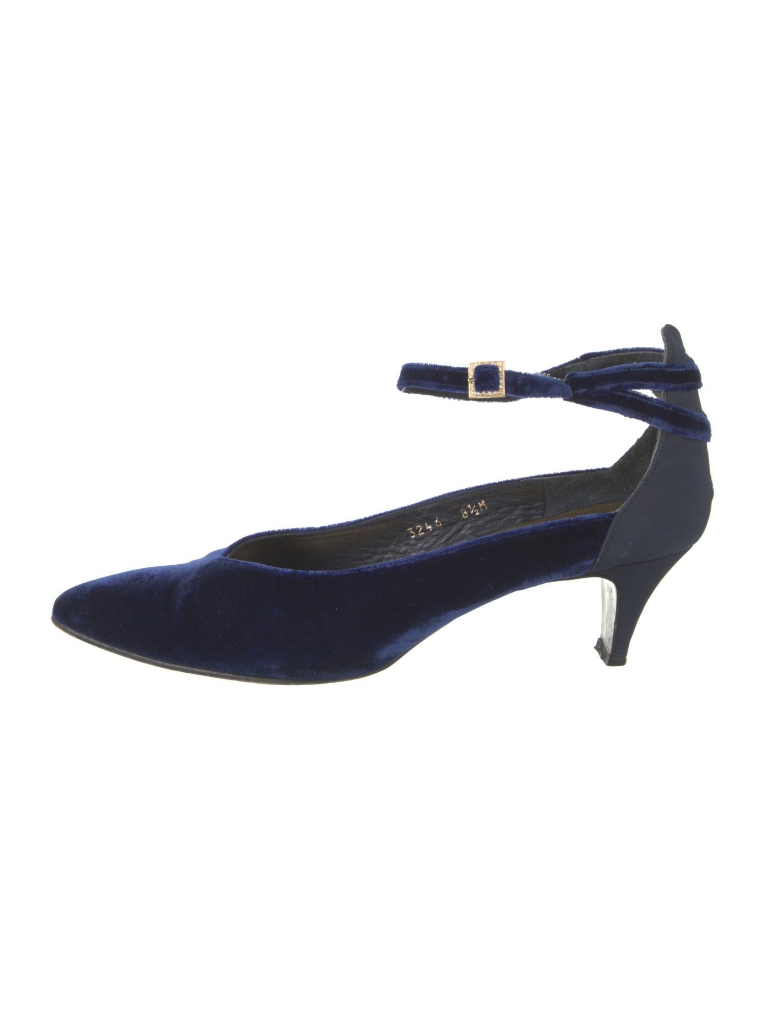 Donald Pliner Velvet D'Orsay Pumps