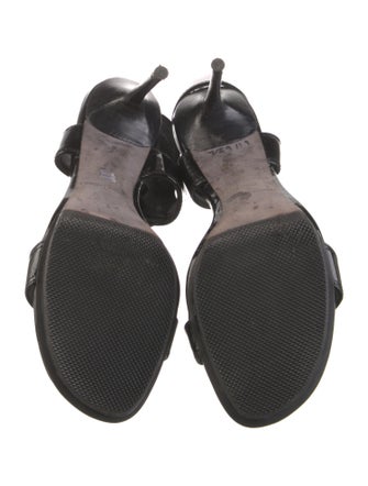 Donald Pliner Patent Leather Slingback Sandals