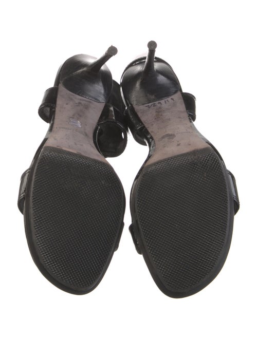 Donald Pliner Patent Leather Slingback Sandals