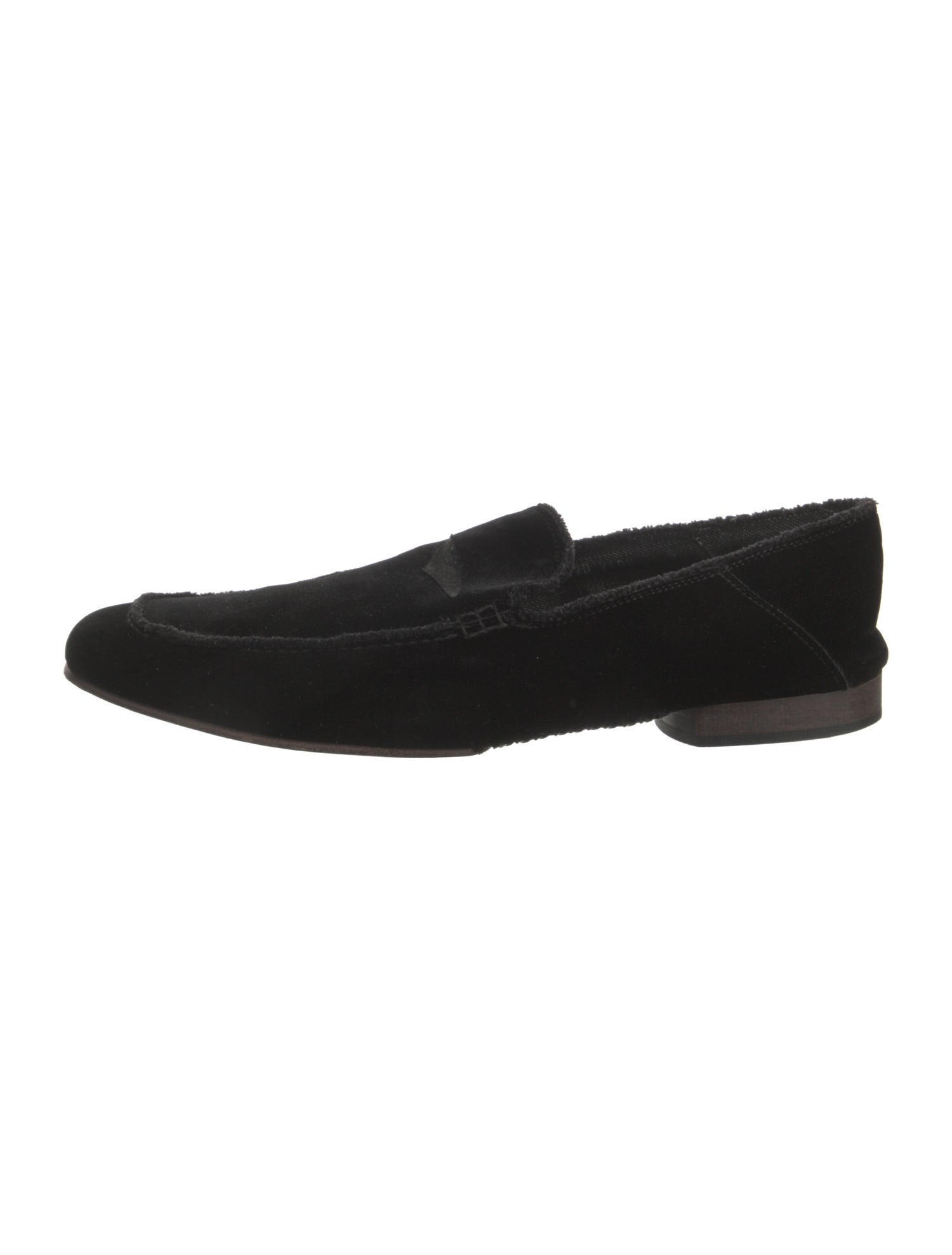 Donald Pliner Velvet Loafers