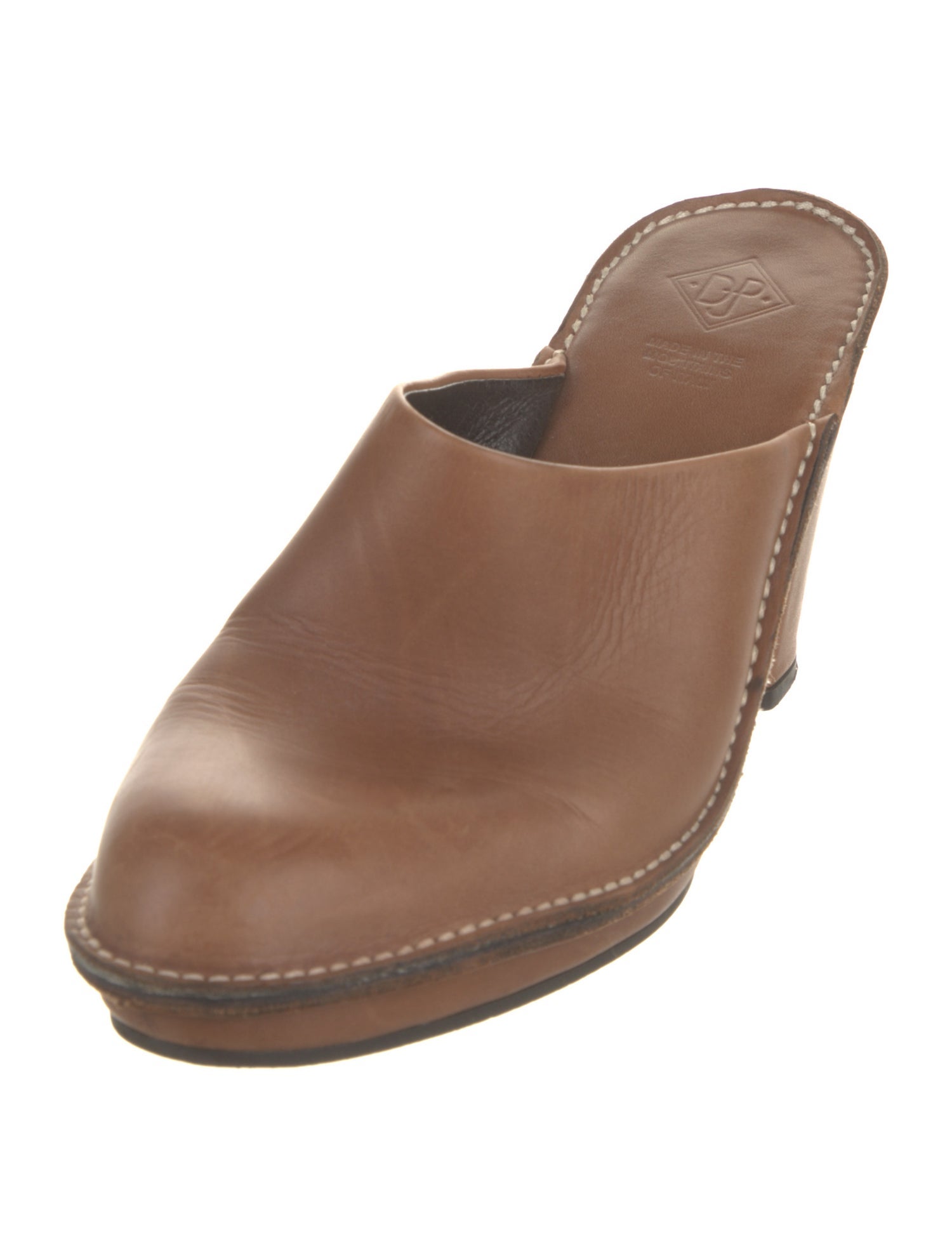 Donald Pliner Leather Mules