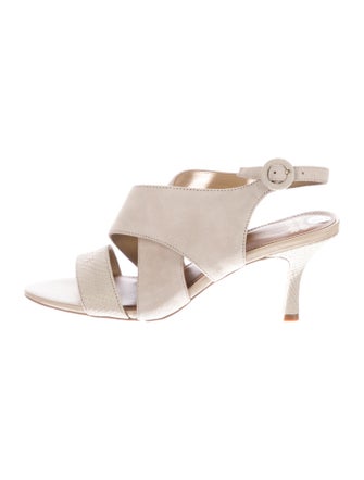 Donald Pliner Suede Slingback Sandals