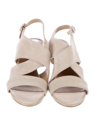Donald Pliner Suede Slingback Sandals