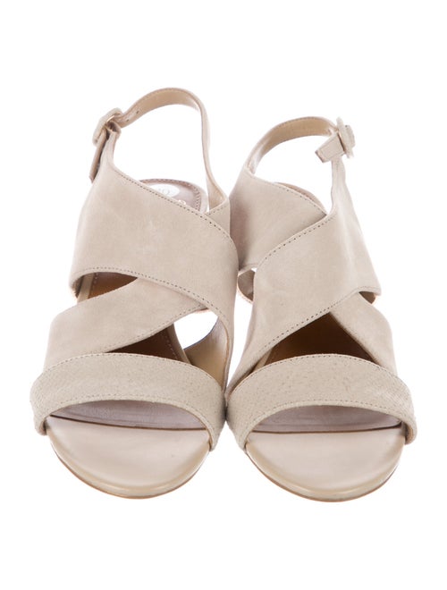 Donald Pliner Suede Slingback Sandals