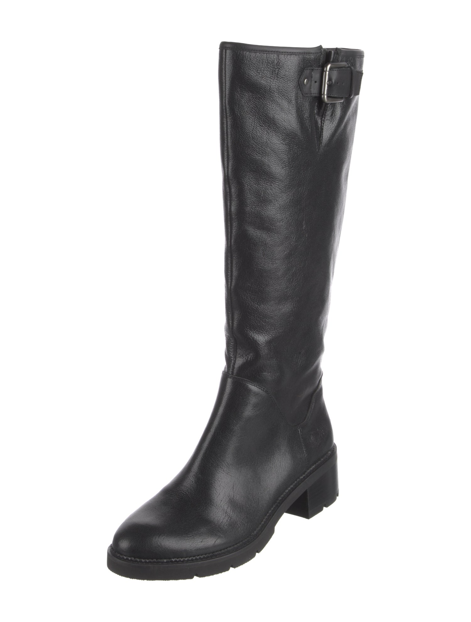 Donald Pliner Leather Riding Boots