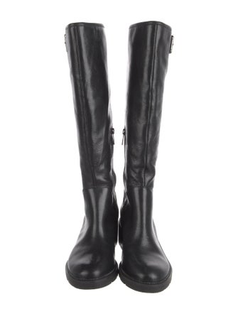 Donald Pliner Leather Riding Boots