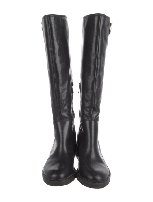 Donald Pliner Leather Riding Boots