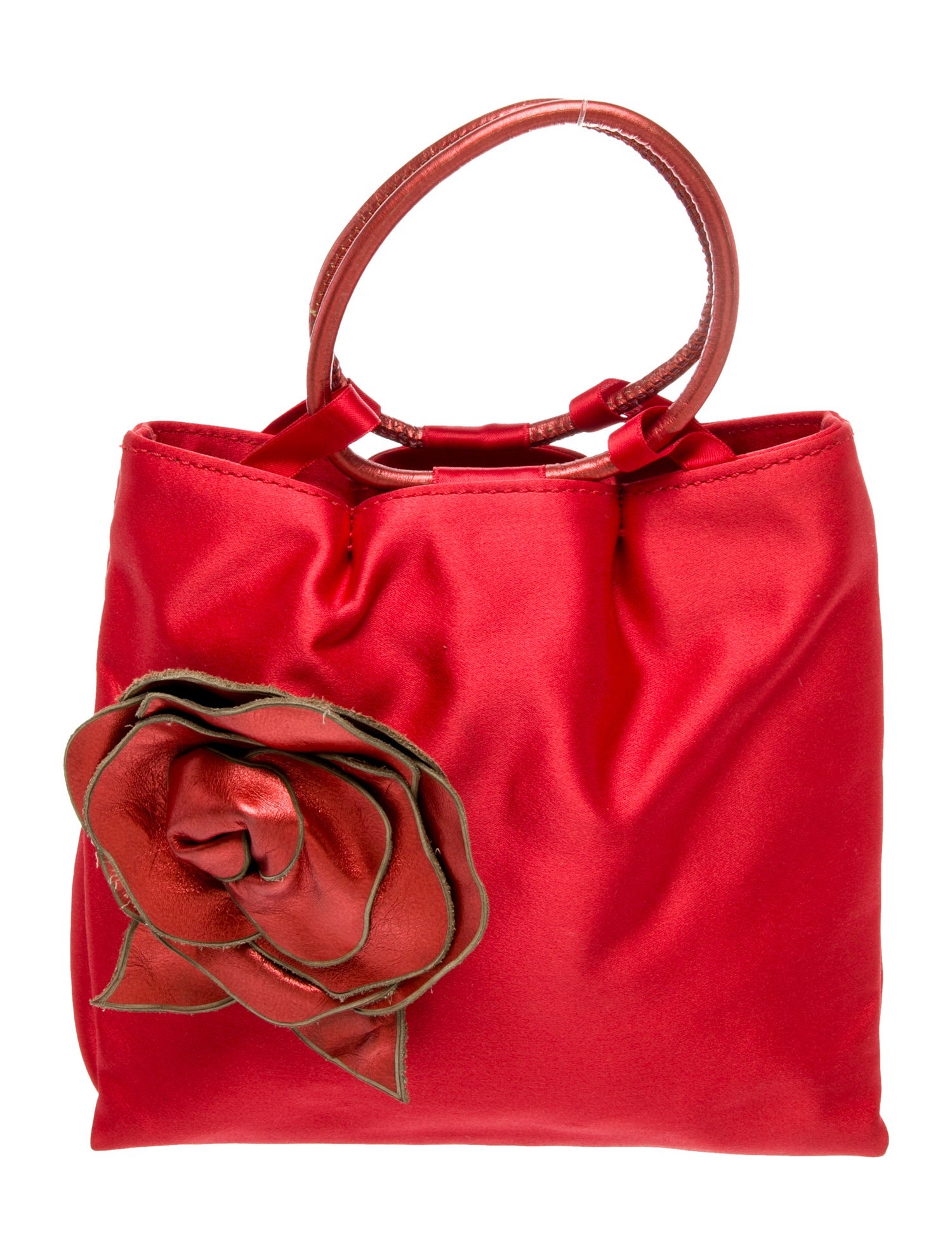 Donald Pliner Satin Bucket Bag