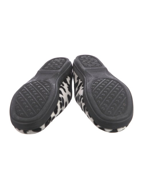 Donald Pliner Velvet Animal Print Mules