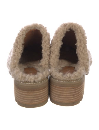 Donald Pliner Shearling Mules