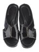 Donald Pliner Patent Leather Printed Slides