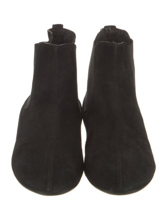 Donald Pliner Suede Chelsea Boots