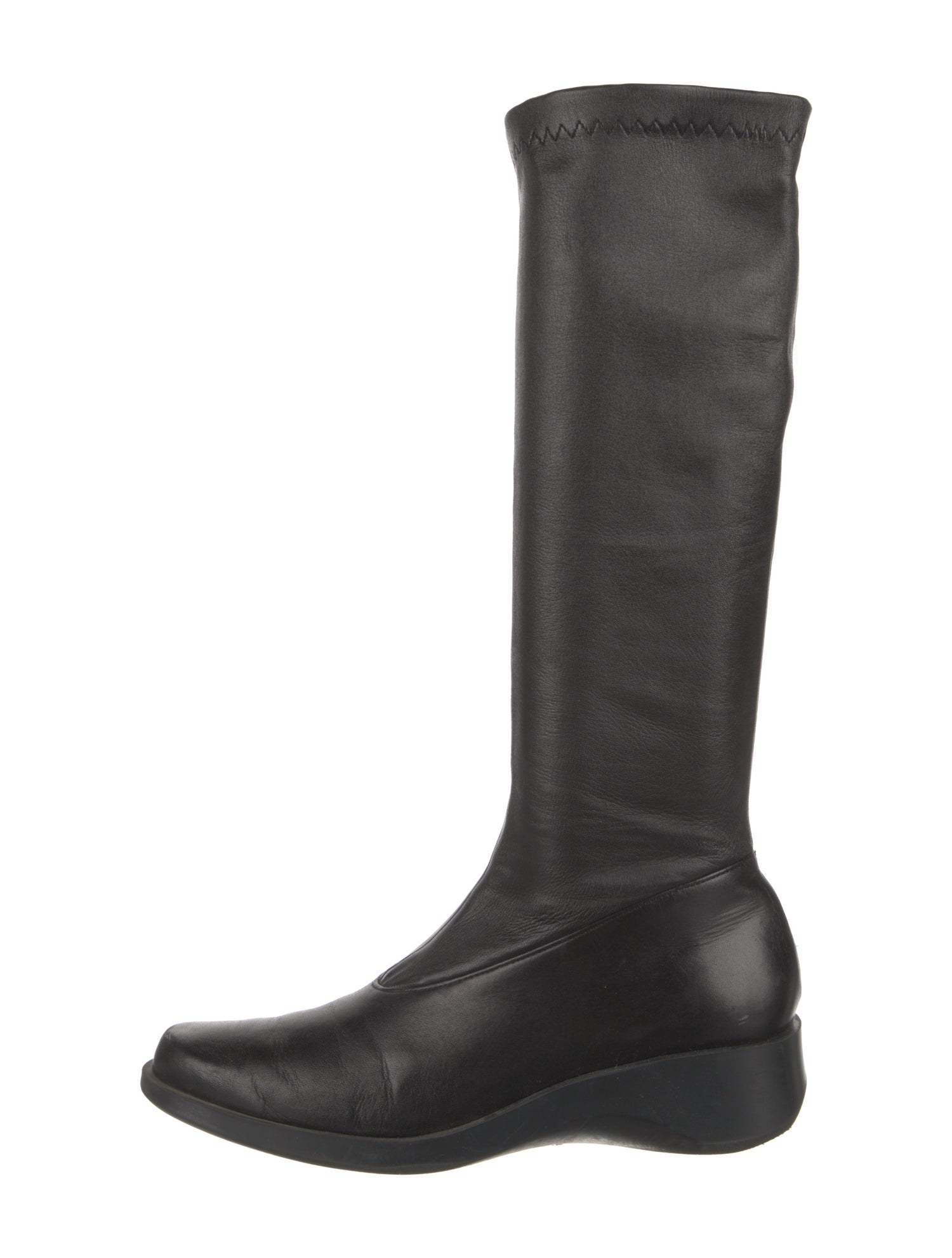 Robert Clergerie Leather Riding Boots