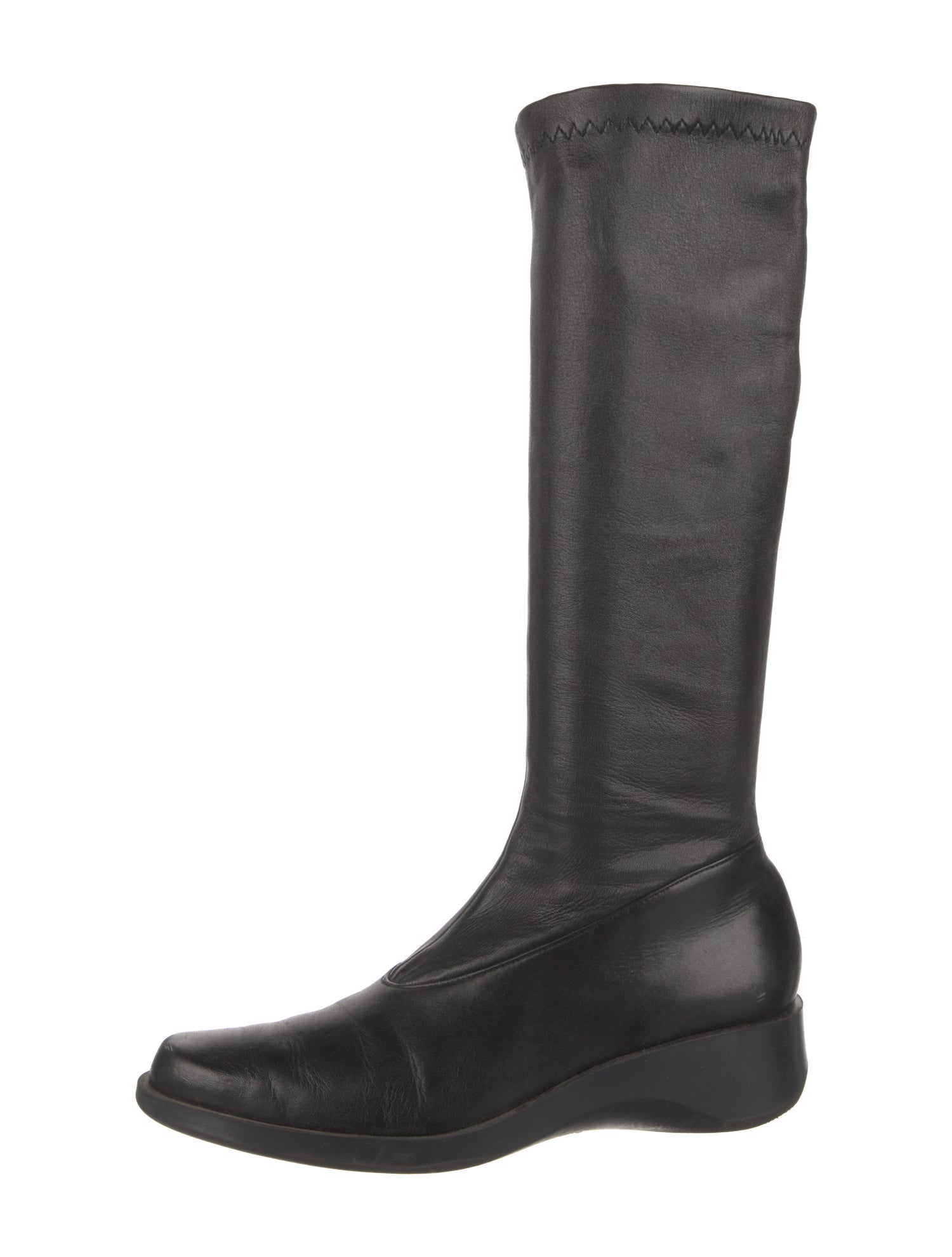 Robert Clergerie Leather Riding Boots
