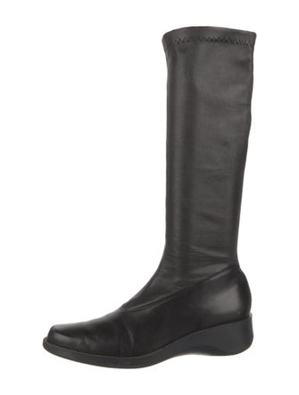 Robert Clergerie Leather Riding Boots
