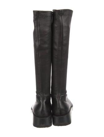 Robert Clergerie Leather Riding Boots