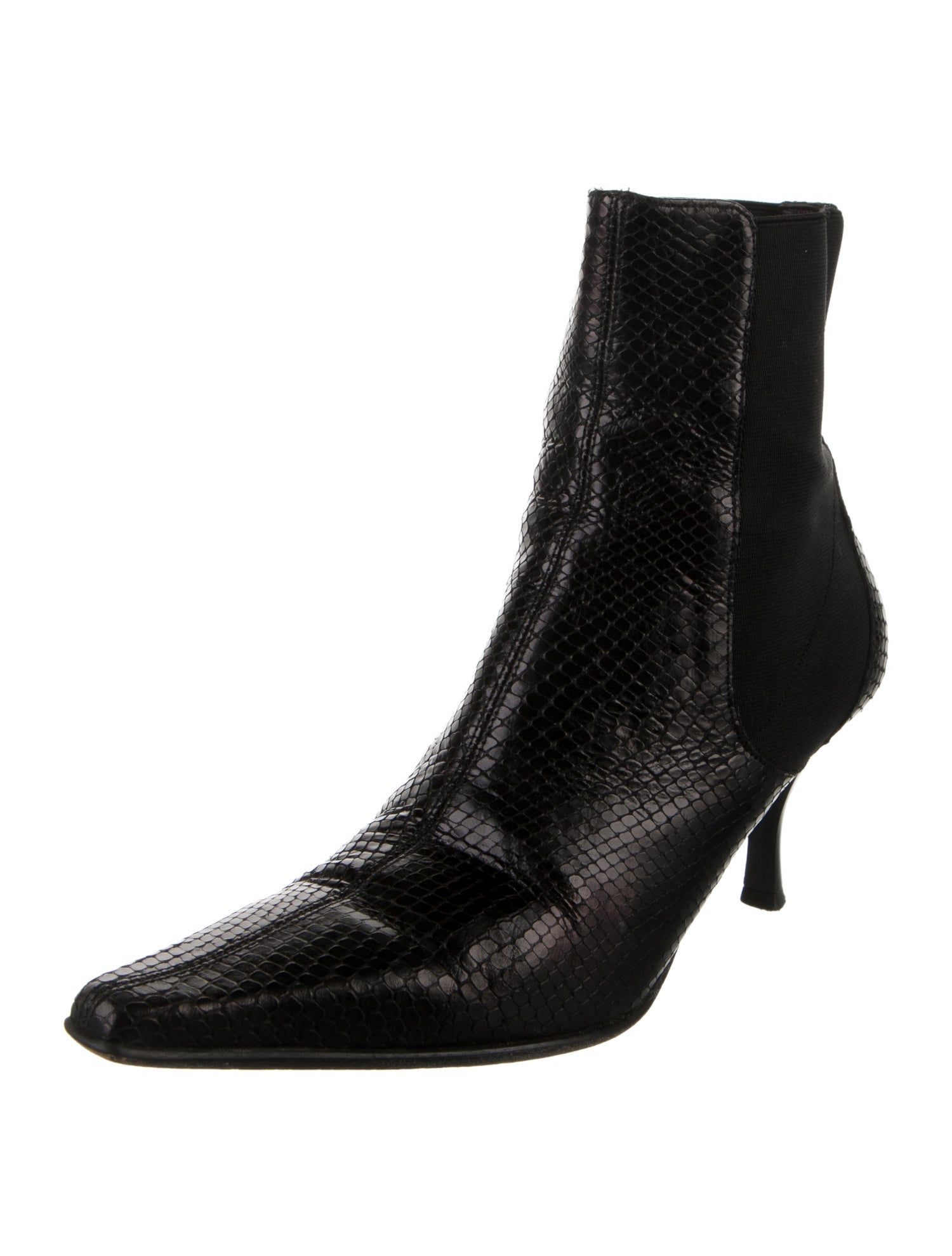 Donald Pliner Leather Sock Boots